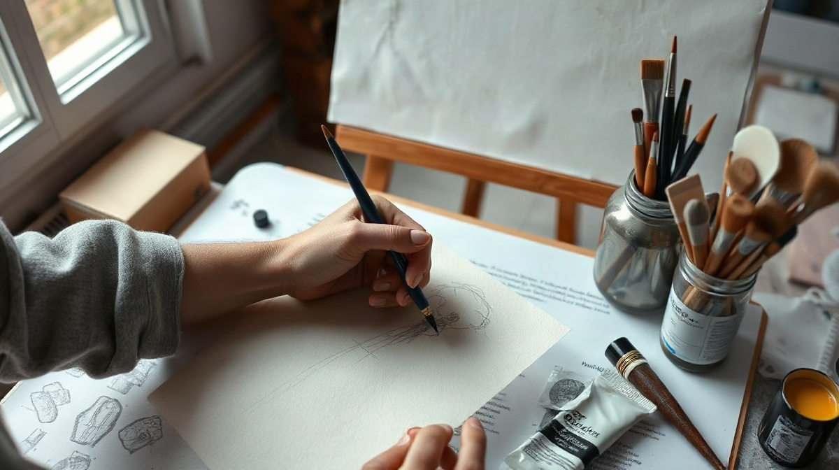 Dessiner d'après modèle ou d'après photo,