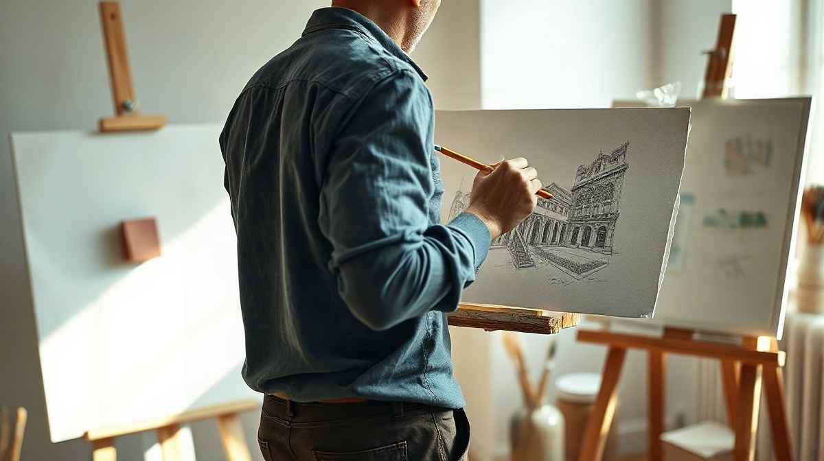 Le croquis d'architecture, ce qu'il demande